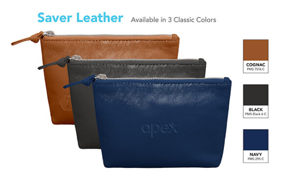 Leather Gusset Pouches - Image 2