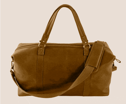 Leather Duffel Bag Giveaway!