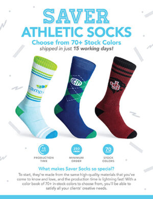 Custom Athletic Socks | Pop! Promos
