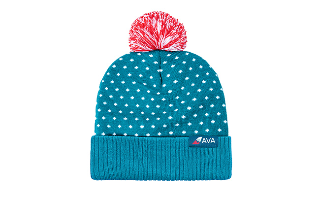 Ribbed Cuff Jacquard Beanies - Image 4
