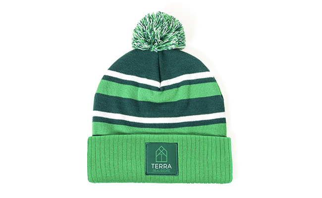 Ribbed Cuff Jacquard Beanies - Image 7