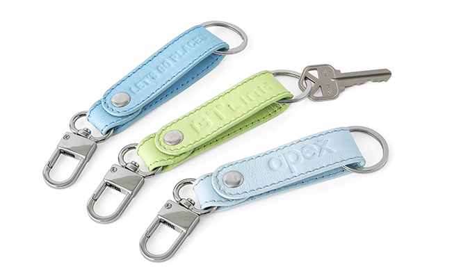 Leather Valet Keychains