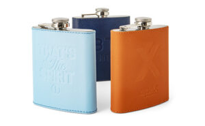 Leather-Wrapped Flasks
