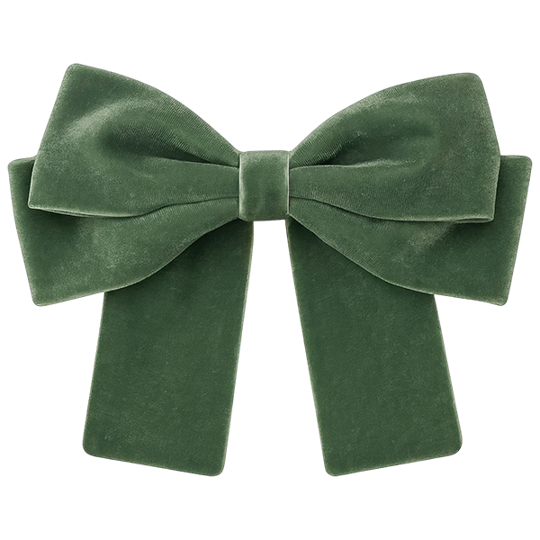 bow_velvet_green