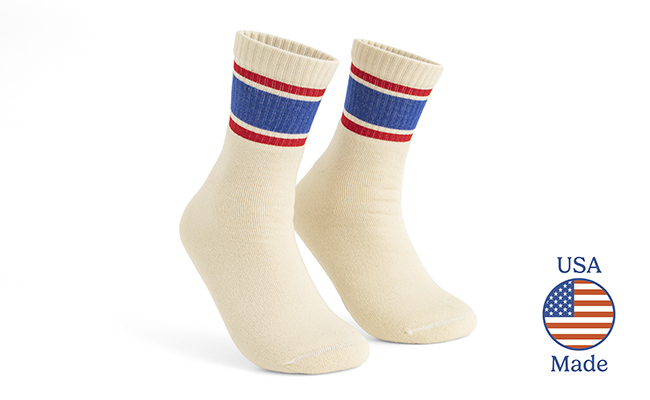 USA Saver Midi Crew Socks