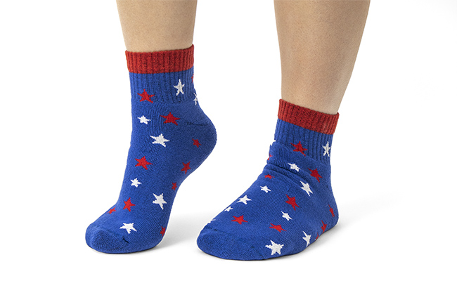 USA Saver Shorti Crew Socks - Image 2